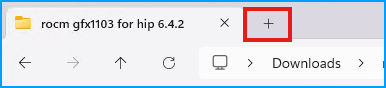 File Explorer New Tab