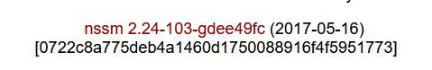 NSSM builds page showing latest build nssm 2.24-103-gdee49fc